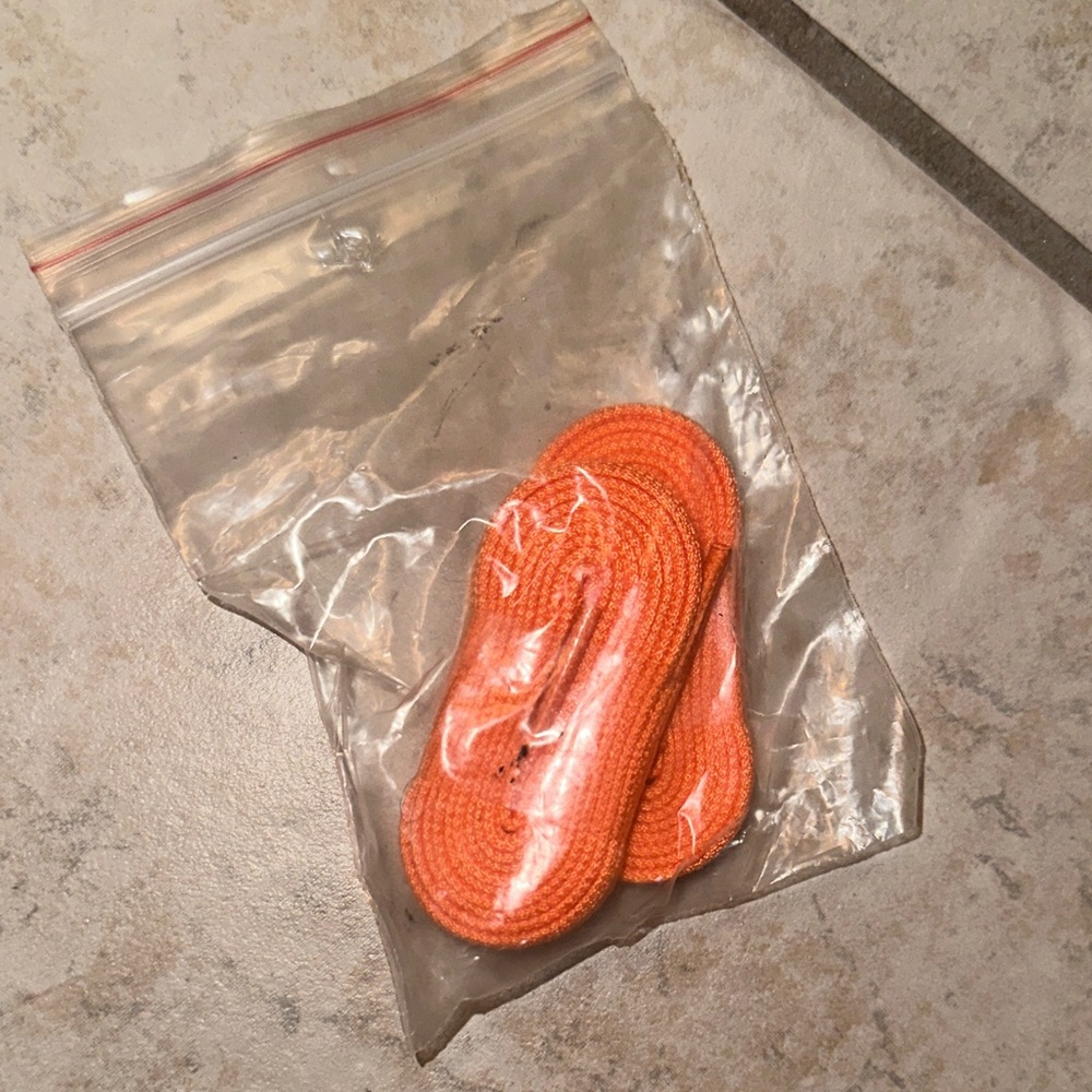 Orange Shoelaces